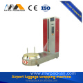 Pre stretch film wrapping machine use for packing luggage in airport